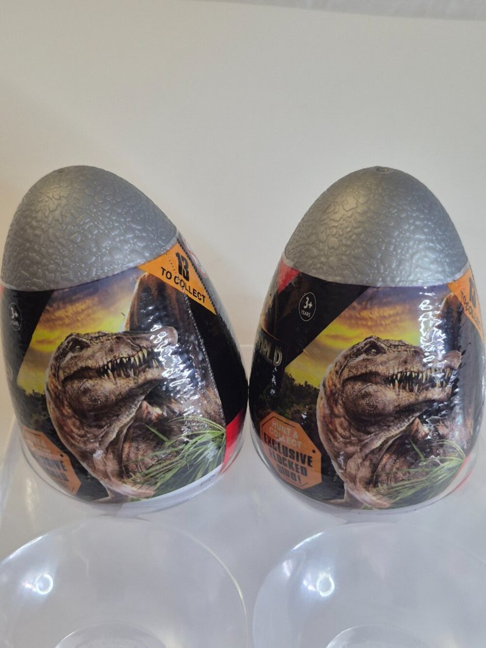 2-Jurassic World Rebirth Captivz Slime Egg Dinosaur Collectible Sealed